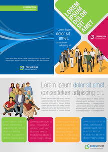 國外宣傳冊模板矢量圖片 圖片ID 440848 畫冊設(shè)計(jì)