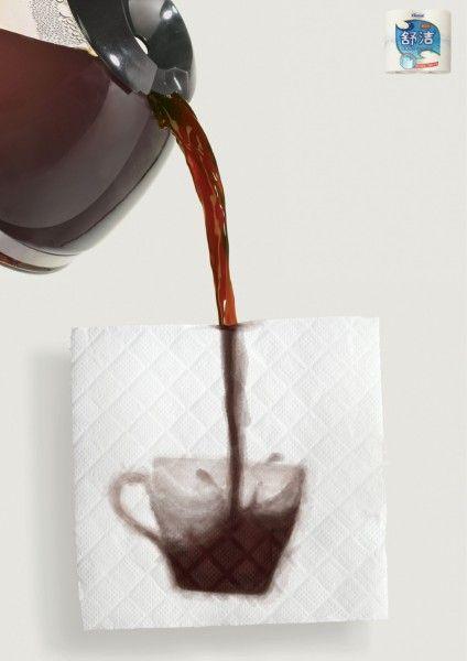 衛(wèi)生紙廣告創(chuàng)意圖片