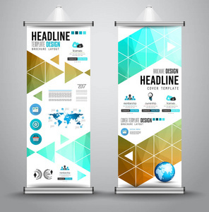 卷起業務橫幅廣告