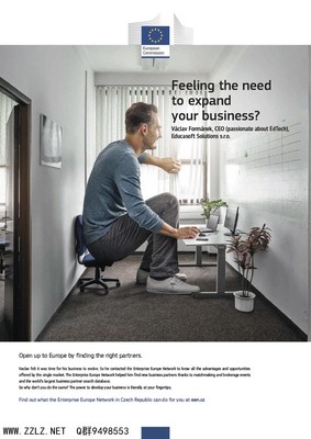 歐盟委員會制作的擴大業務經營廣告設計